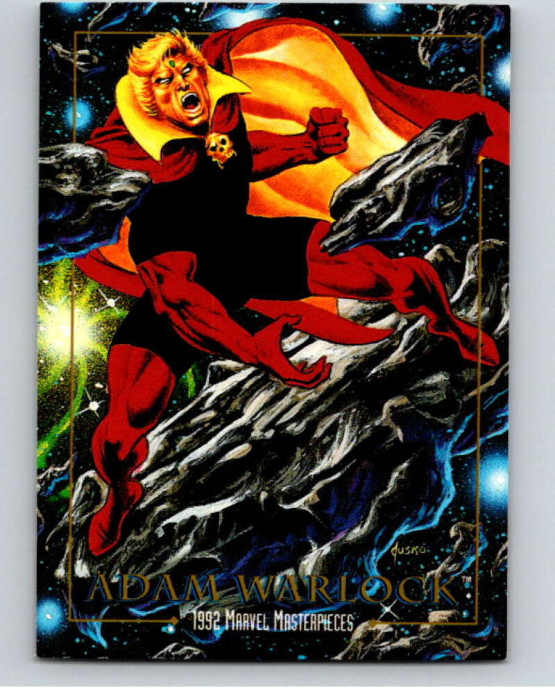1992 Skybox Marvel Masterpieces #10 Adam Warlock V71699 Image 1