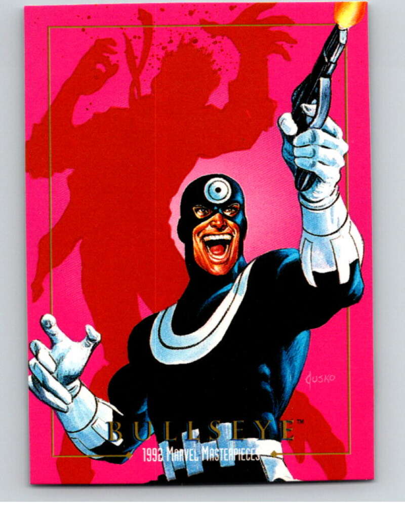 1992 Skybox Marvel Masterpieces #19 Bullseye V71705 Image 1