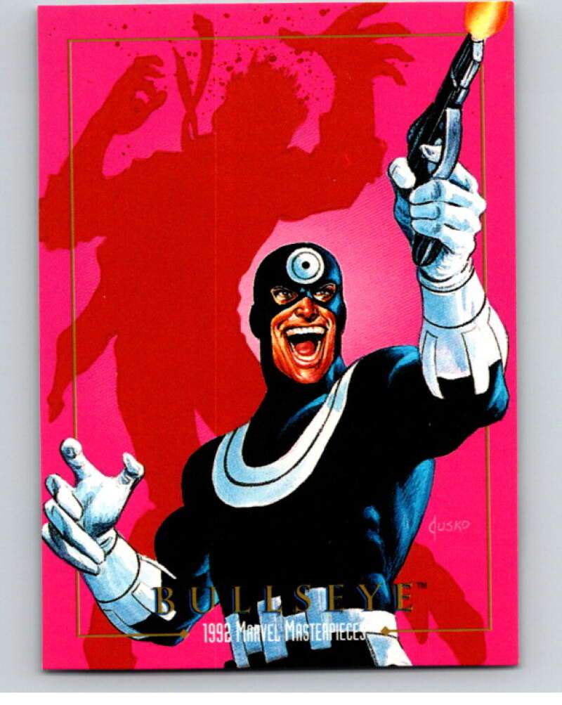 1992 Skybox Marvel Masterpieces #19 Bullseye V71706 Image 1