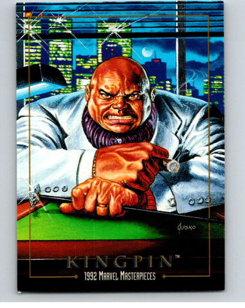 1992 Skybox Marvel Masterpieces #42 Leader V71724 Image 1