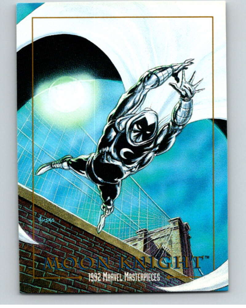 1992 Skybox Marvel Masterpieces #51 Moon Knight V71732 Image 1