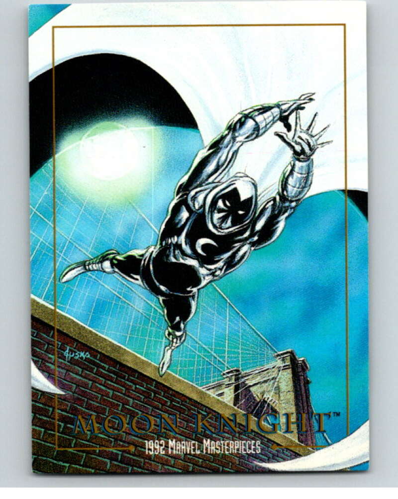 1992 Skybox Marvel Masterpieces #51 Moon Knight V71733 Image 1
