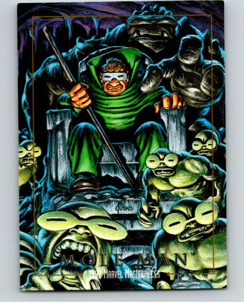 1992 Skybox Marvel Masterpieces #51 Moon Knight V71735 Image 1