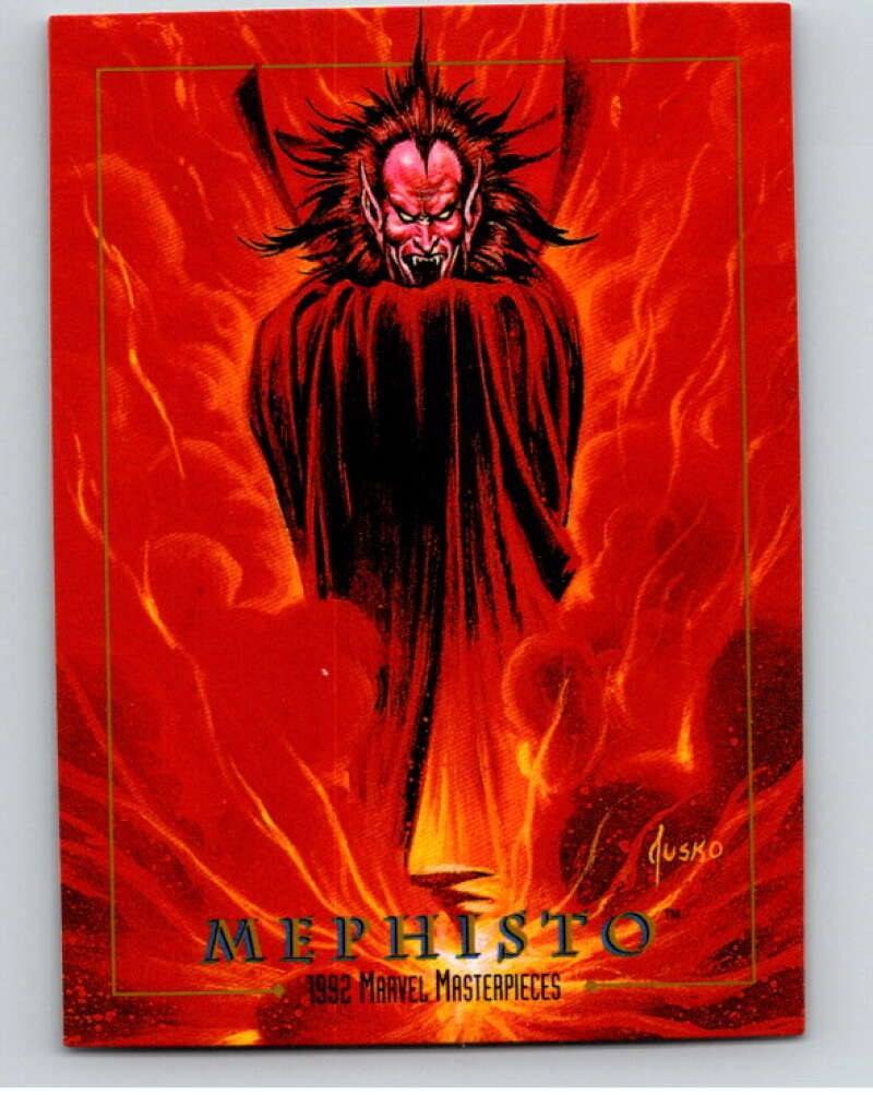 1992 Skybox Marvel Masterpieces #53 Mojo V71739 Image 1