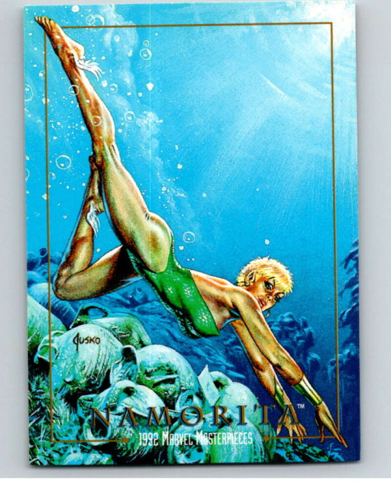 1992 Skybox Marvel Masterpieces #55 Meggan V71741 Image 1