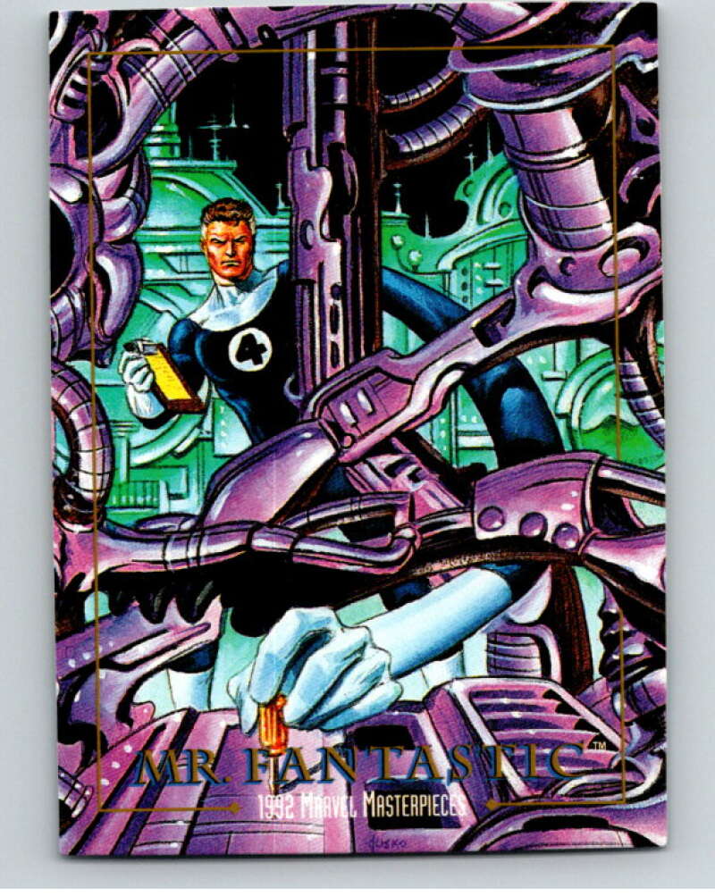 1992 Skybox Marvel Masterpieces #59 Mr. Fantastic V71746 Image 1