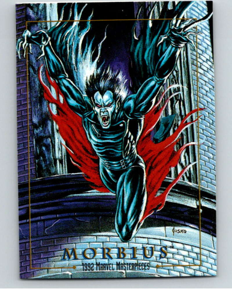 1992 Skybox Marvel Masterpieces #60 Morbius V71748 Image 1