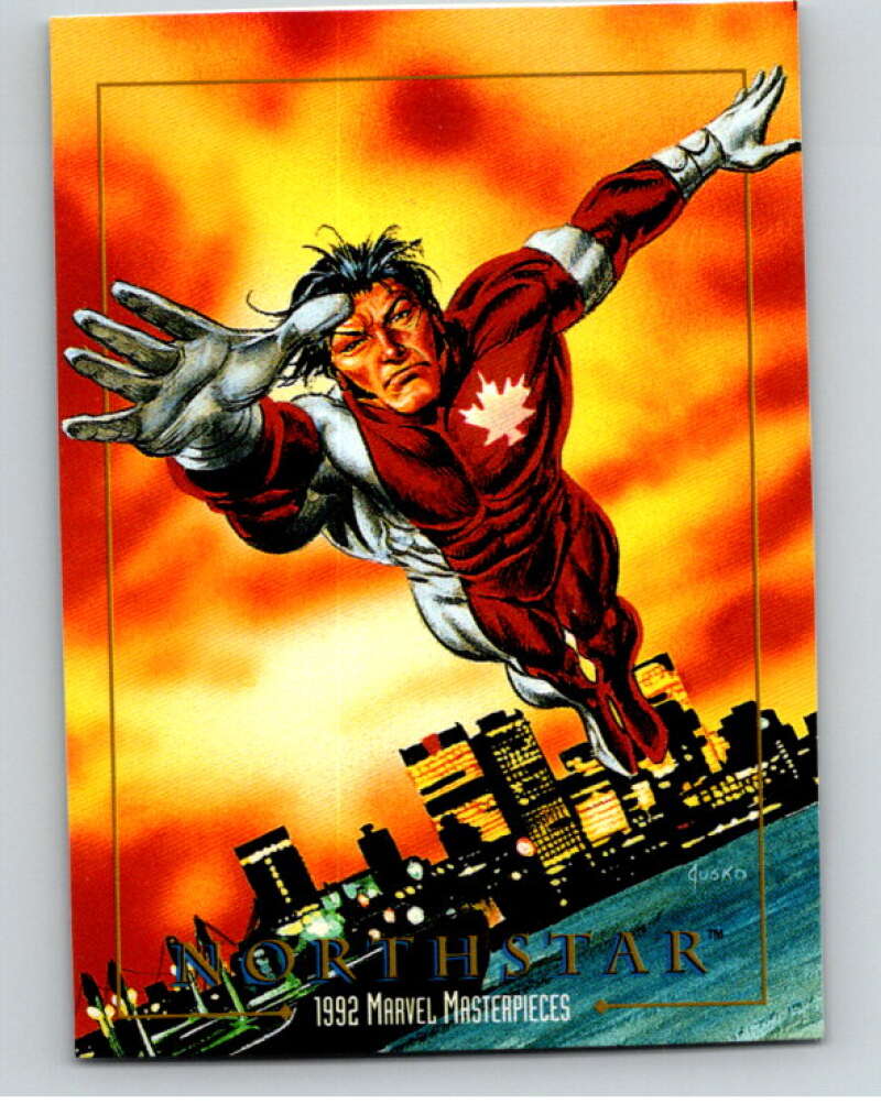 1992 Skybox Marvel Masterpieces #69 Northstar V71760 Image 1