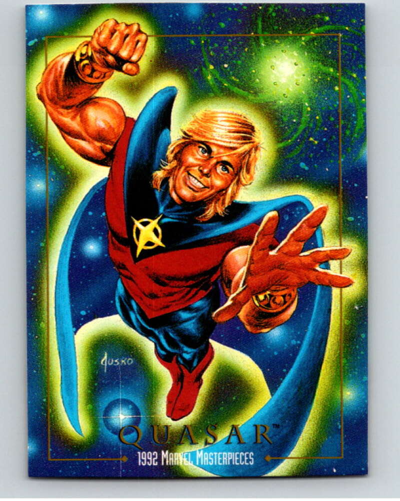 1992 Skybox Marvel Masterpieces #71 Quicksilver V71767 Image 1