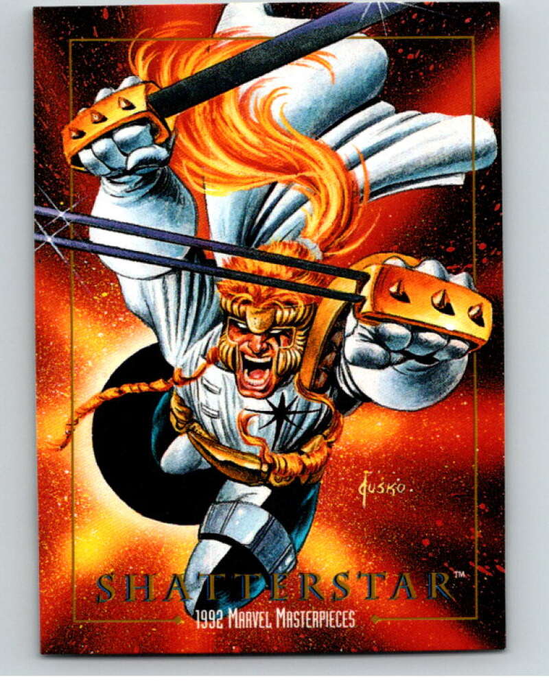 1992 Skybox Marvel Masterpieces #72 Quasar V71769 Image 1
