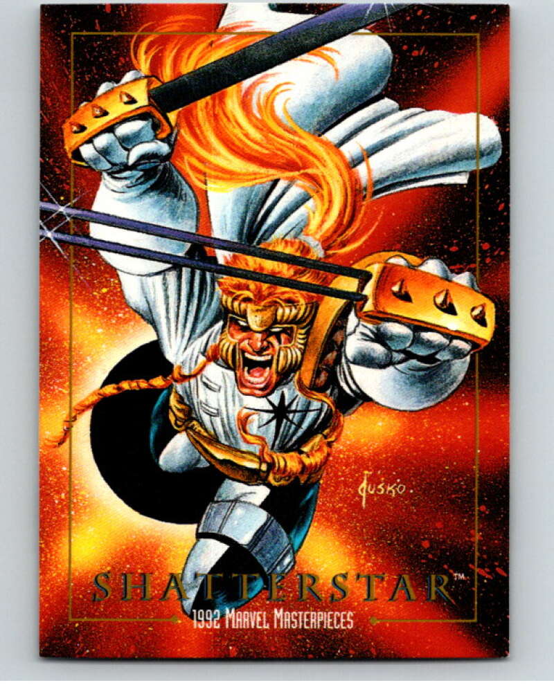 1992 Skybox Marvel Masterpieces #74 Shatterstar V71770 Image 1