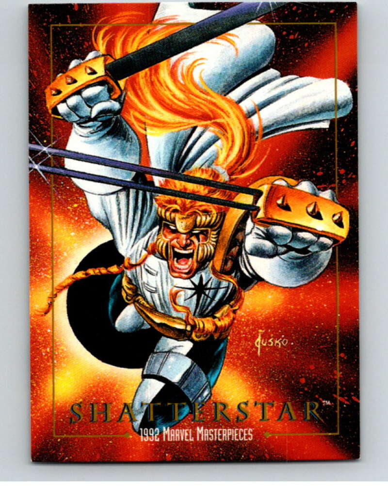 1992 Skybox Marvel Masterpieces #74 Shatterstar V71771 Image 1