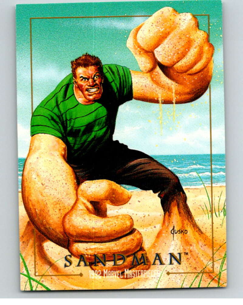 1992 Skybox Marvel Masterpieces #77 Sandman V71778 Image 1
