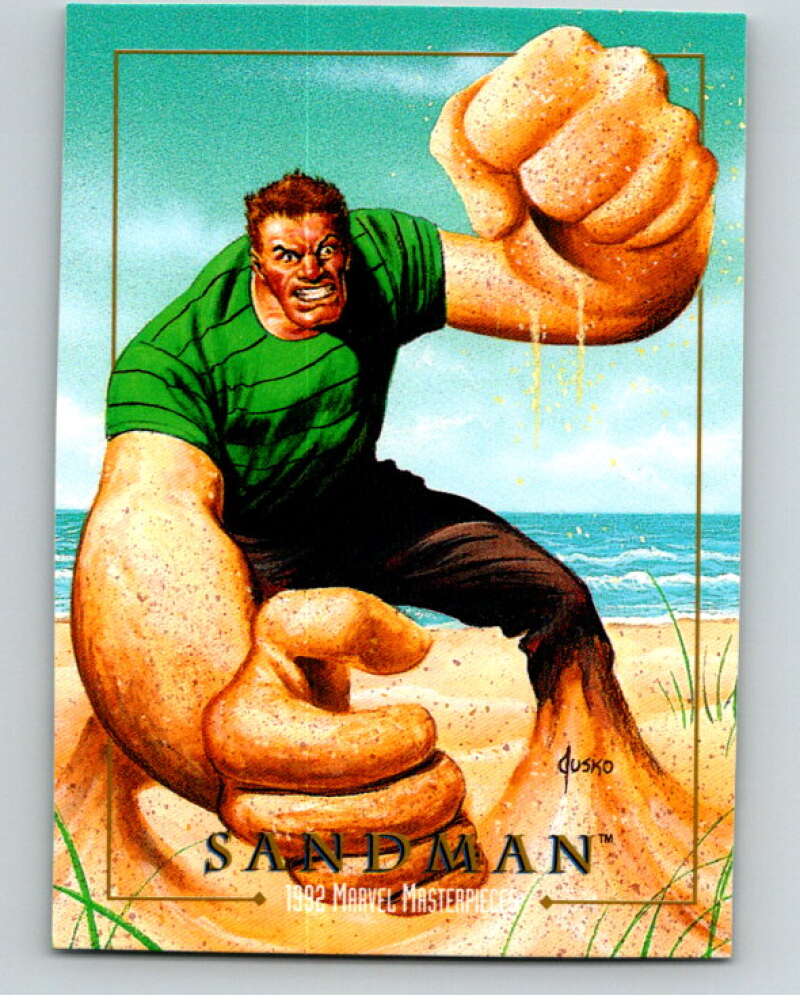 1992 Skybox Marvel Masterpieces #77 Sandman V71779 Image 1