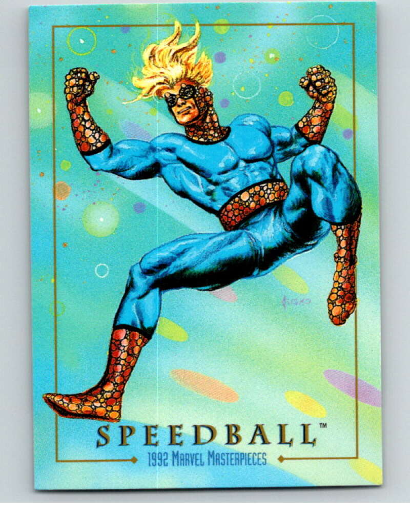 1992 Skybox Marvel Masterpieces #88 Speedball V71787 Image 1