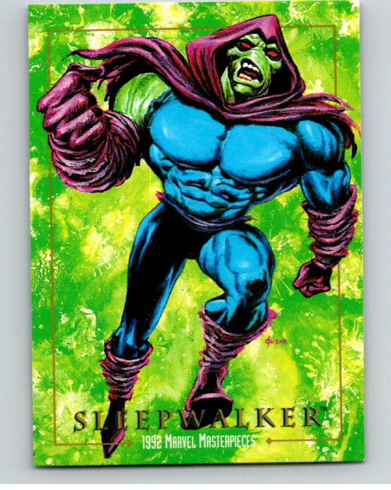 1992 Skybox Marvel Masterpieces #89 Sleepwalker V71789 Image 1