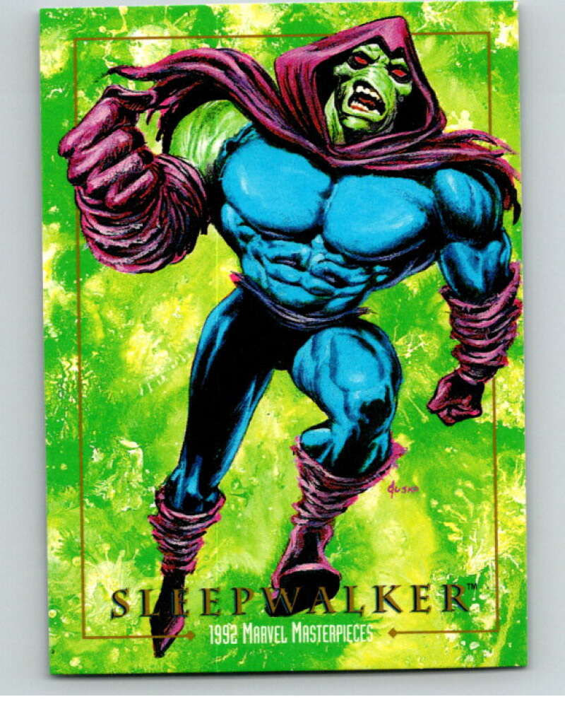 1992 Skybox Marvel Masterpieces #89 Sleepwalker V71790 Image 1