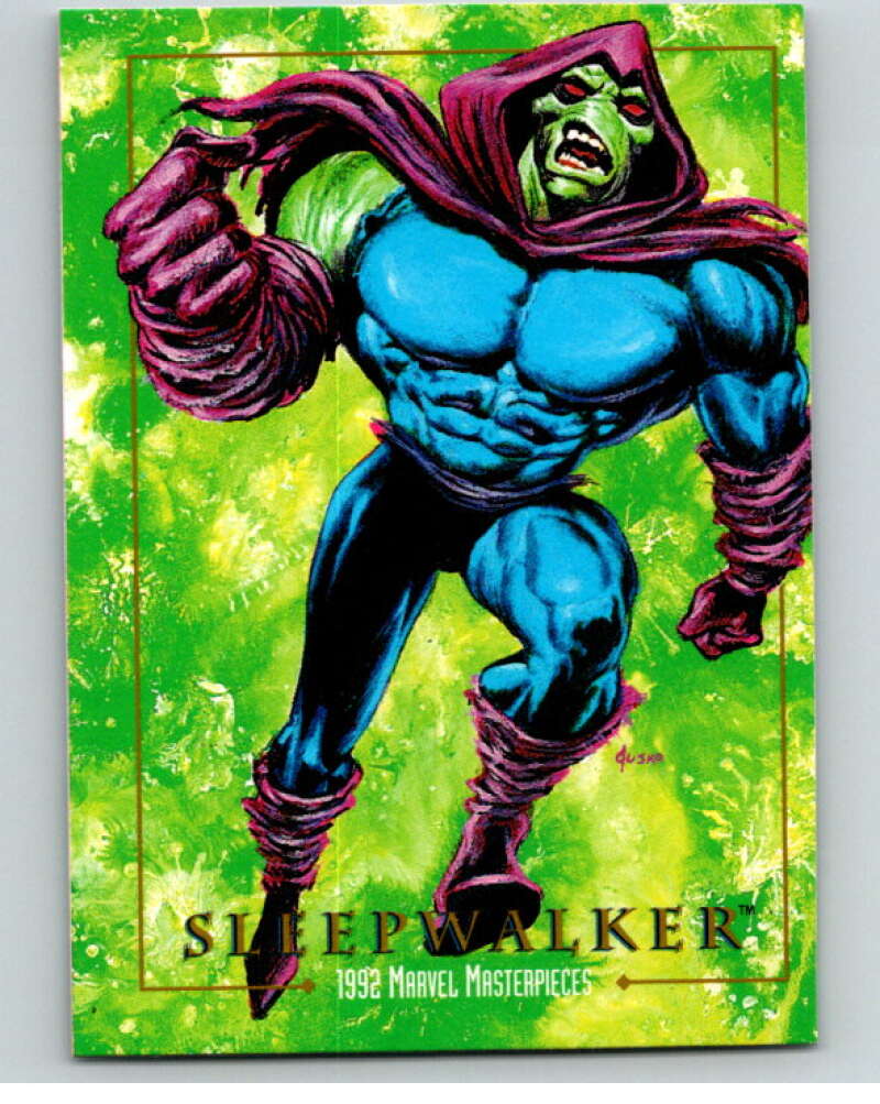 1992 Skybox Marvel Masterpieces #89 Sleepwalker V71791 Image 1