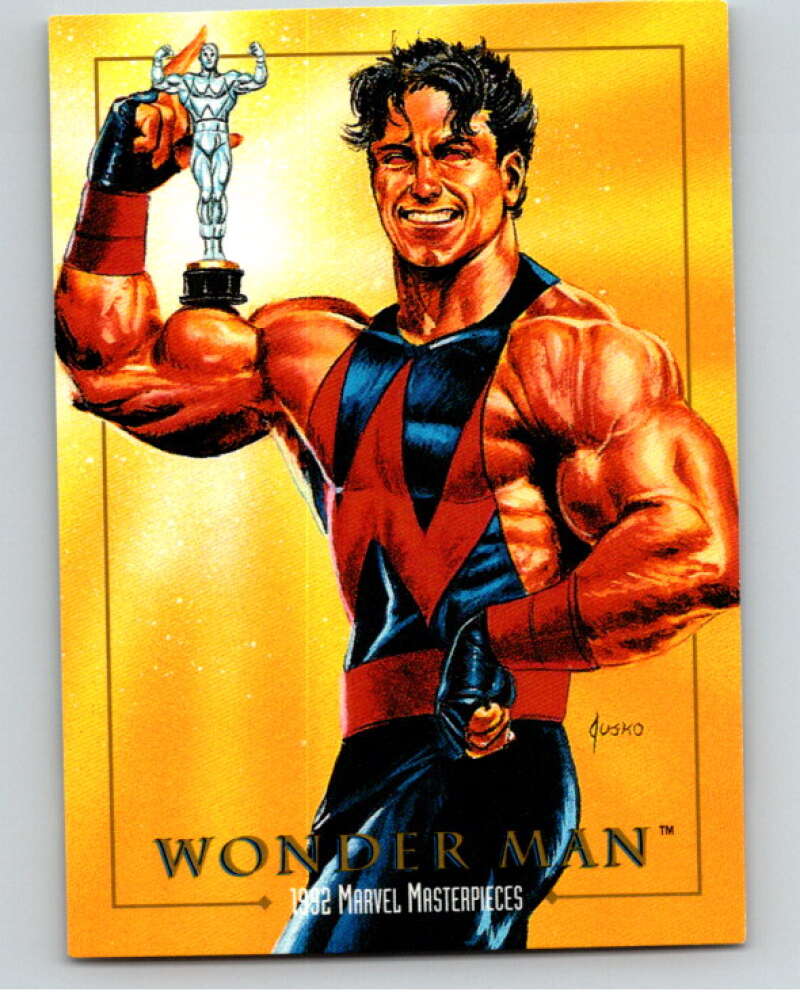 1992 Skybox Marvel Masterpieces #93 Wonder Man V71799 Image 1