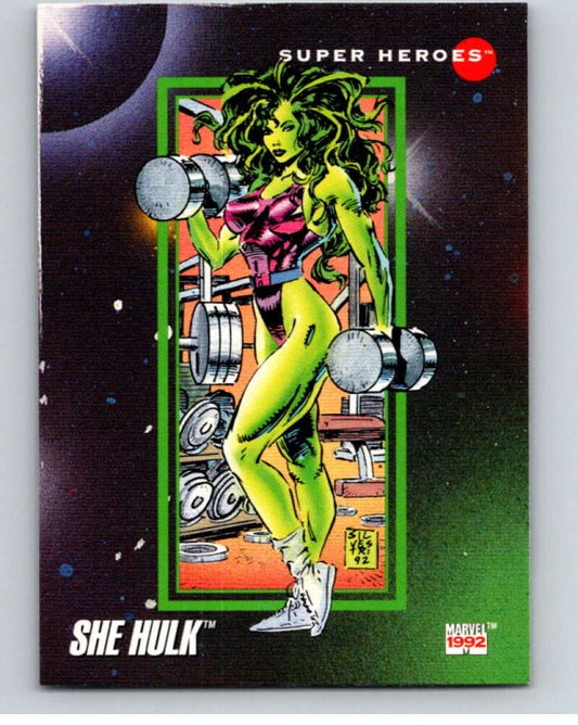 1992 Impel Marvel Universe #16 She-Hulk   V71825 Image 1