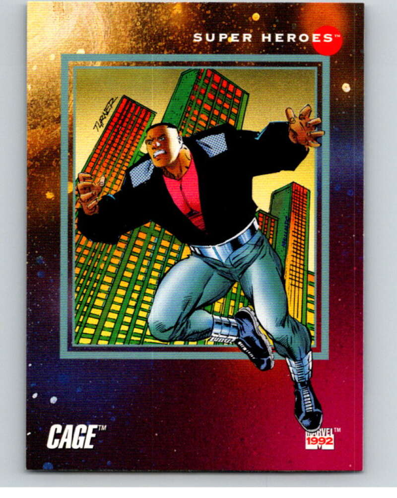 1992 Impel Marvel Universe #18 Cage V71827 Image 1