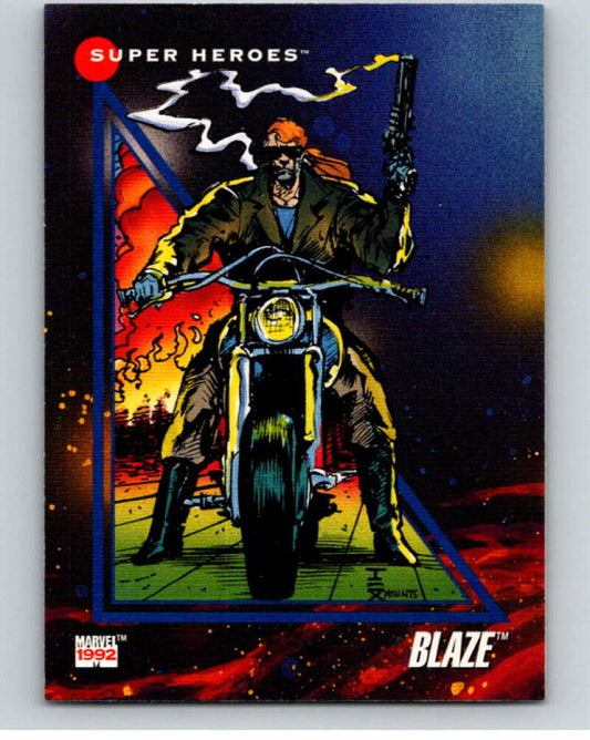 1992 Impel Marvel Universe #44 Blaze   V71839 Image 1