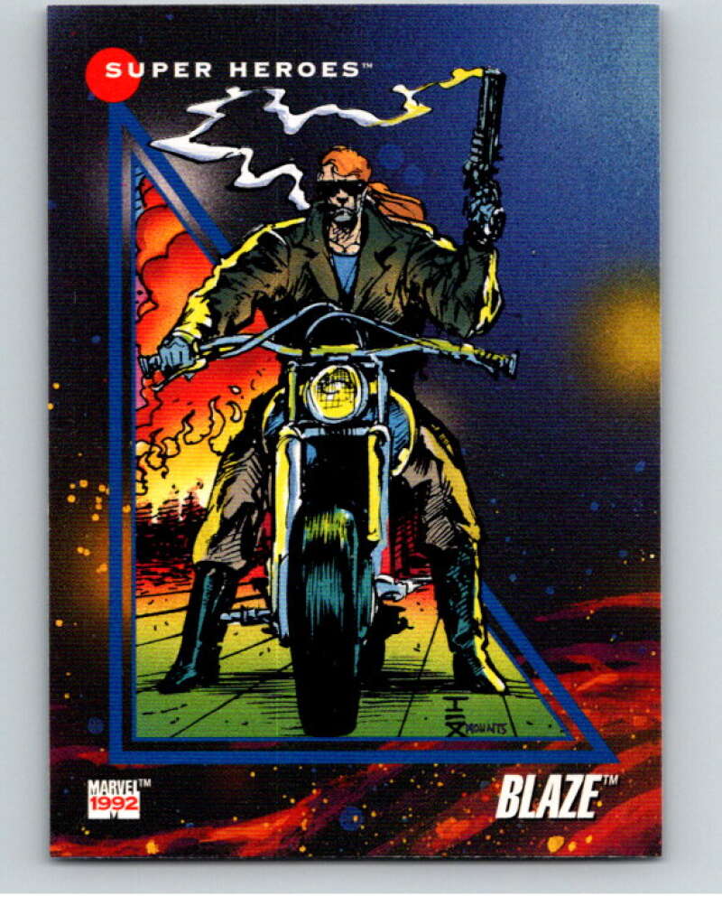 1992 Impel Marvel Universe #44 Blaze V71840 Image 1