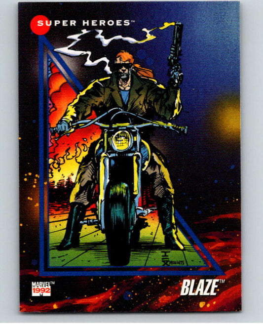 1992 Impel Marvel Universe #44 Blaze   V71842 Image 1