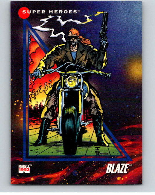 1992 Impel Marvel Universe #44 Blaze   V71843 Image 1