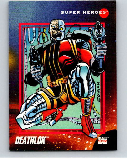 1992 Impel Marvel Universe #45 Deathlok   V71848 Image 1
