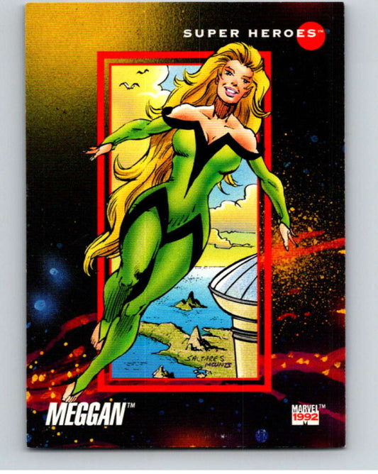 1992 Impel Marvel Universe #47 Meggan   V71855 Image 1