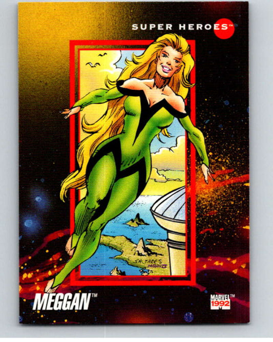 1992 Impel Marvel Universe #47 Meggan   V71856 Image 1