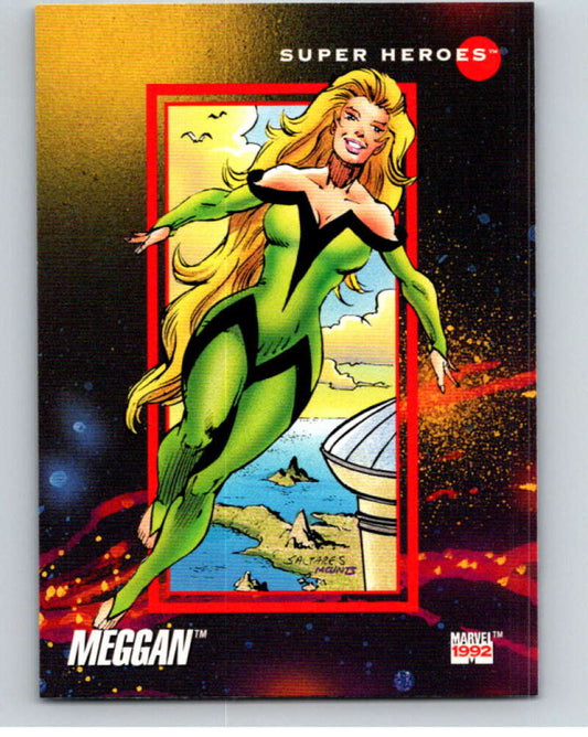 1992 Impel Marvel Universe #47 Meggan   V71857 Image 1