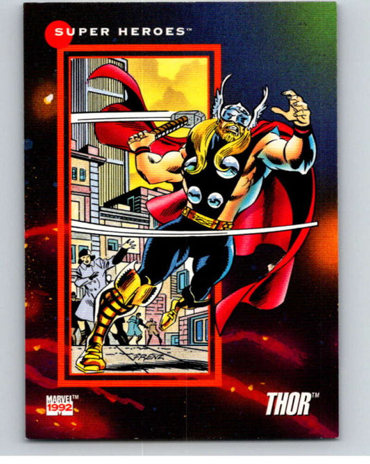 1992 Impel Marvel Universe #48 Thor   V71860 Image 1