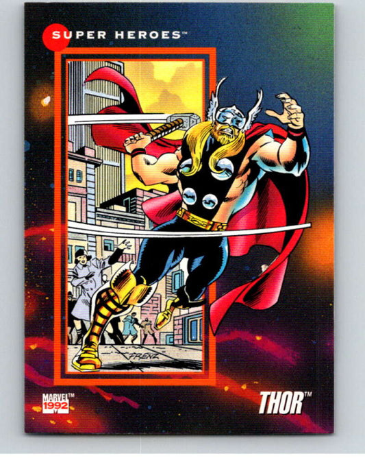 1992 Impel Marvel Universe #48 Thor   V71861 Image 1