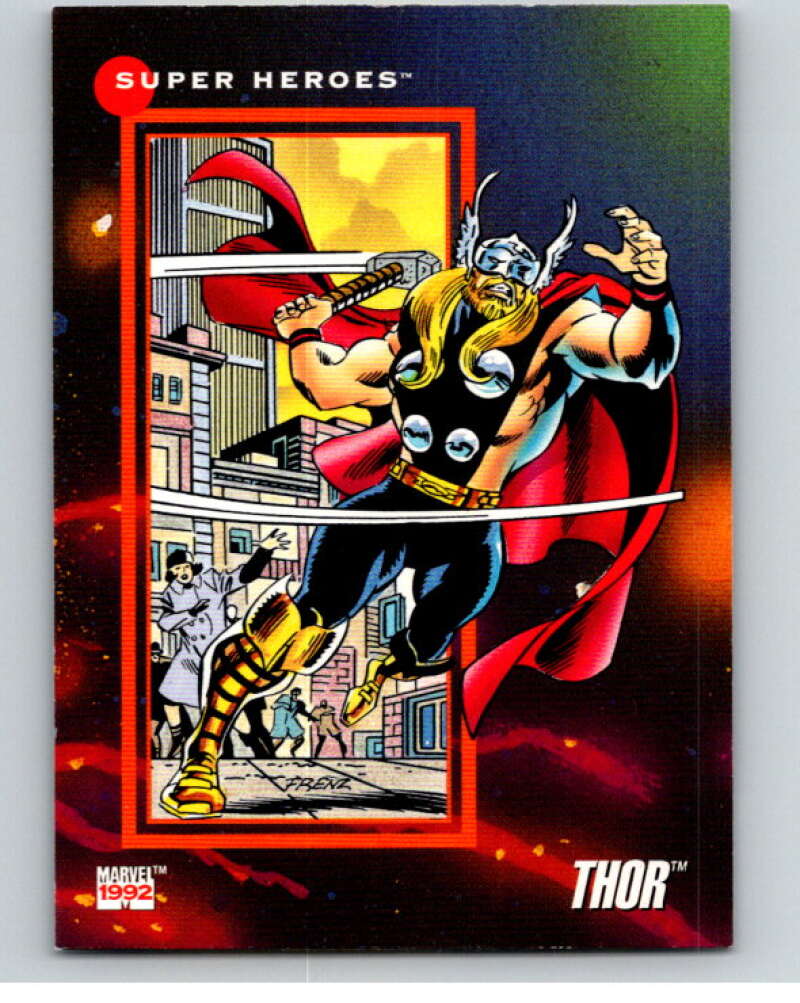 1992 Impel Marvel Universe #48 Thor V71862 Image 1