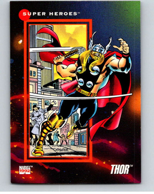 1992 Impel Marvel Universe #48 Thor   V71863 Image 1