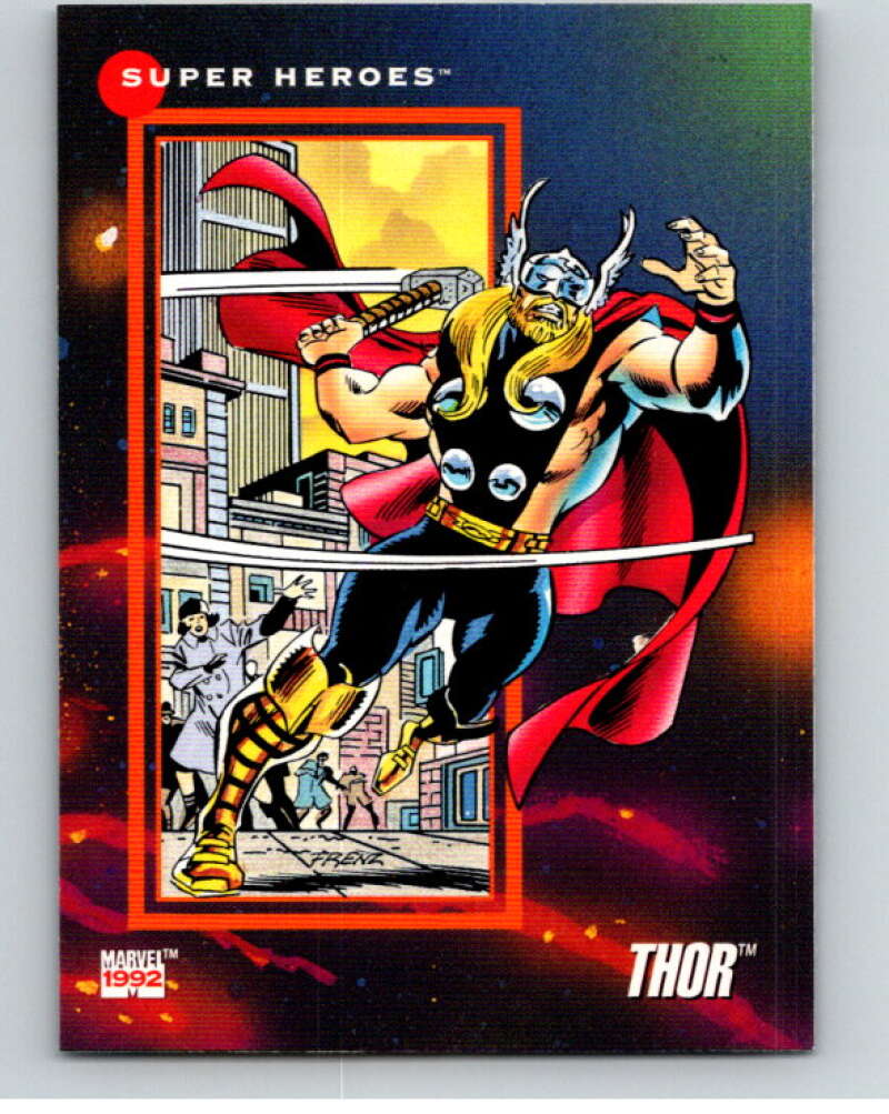 1992 Impel Marvel Universe #48 Thor V71865 Image 1