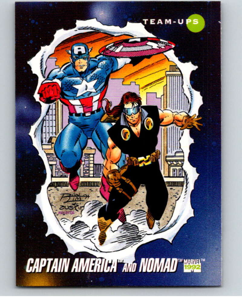 1992 Impel Marvel Universe #79 Ghost Rider and Blaze V71881 Image 1