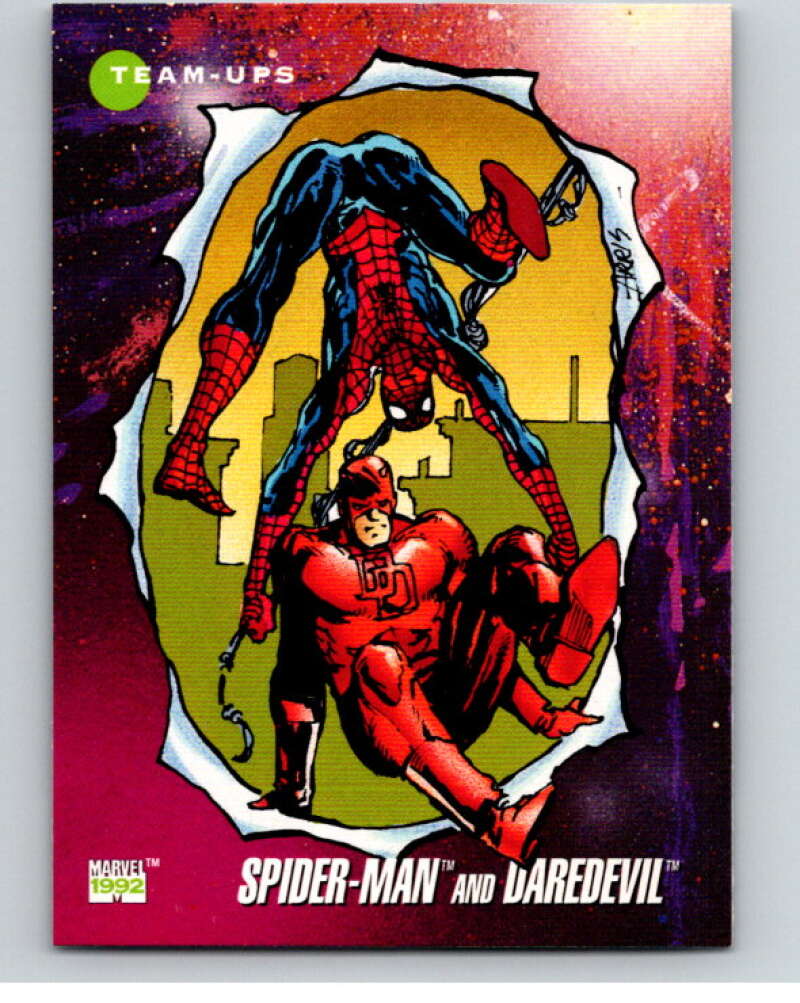 1992 Impel Marvel Universe #96 Power Man and Iron Fist V71905 Image 1