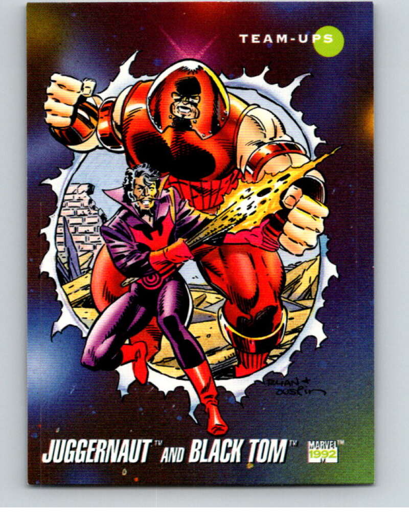 1992 Impel Marvel Universe #99 Red Skull and Baron Zemo V71915 Image 1