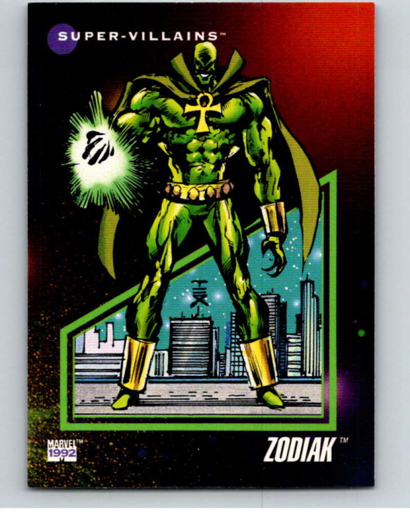 1992 Impel Marvel Universe #102 Zodiak V71922 Image 1