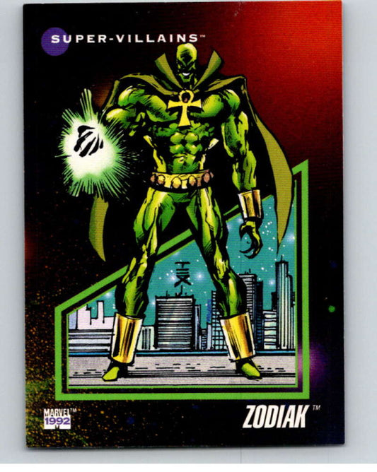 1992 Impel Marvel Universe #102 Zodiak   V71923 Image 1