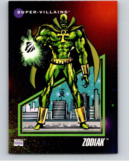 1992 Impel Marvel Universe #102 Zodiak   V71924 Image 1