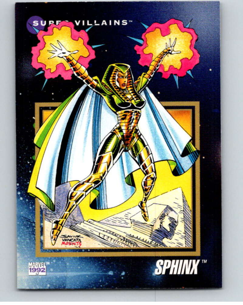 1992 Impel Marvel Universe #104 Sphinx V71926 Image 1