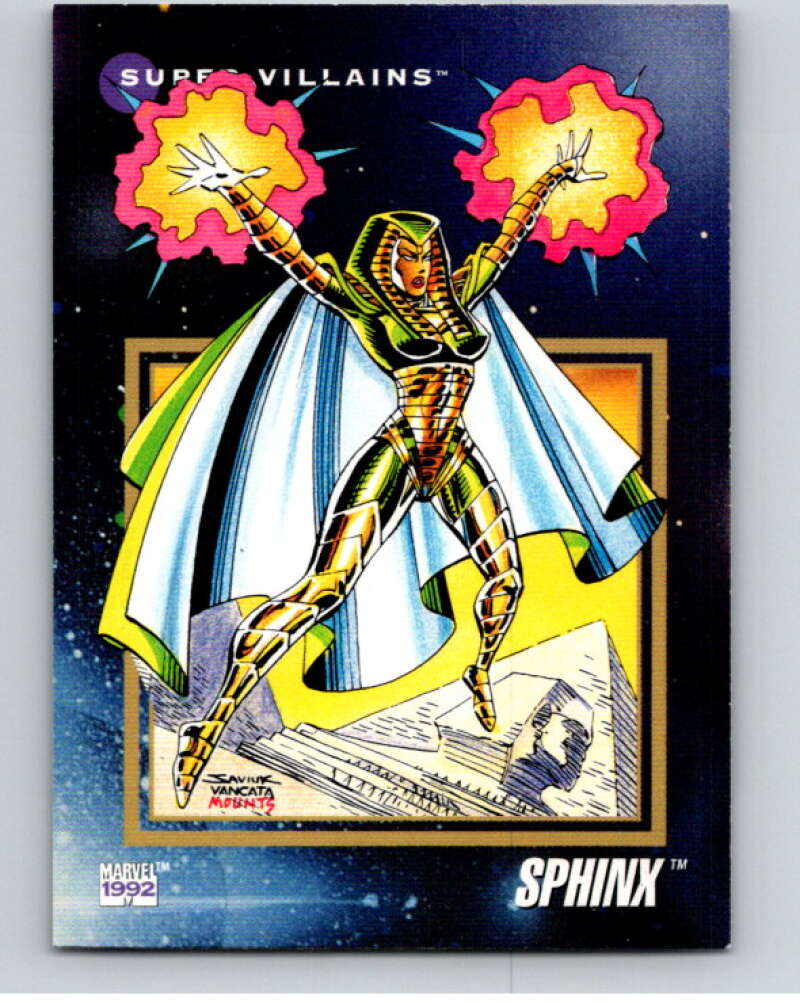 1992 Impel Marvel Universe #104 Sphinx V71927 Image 1