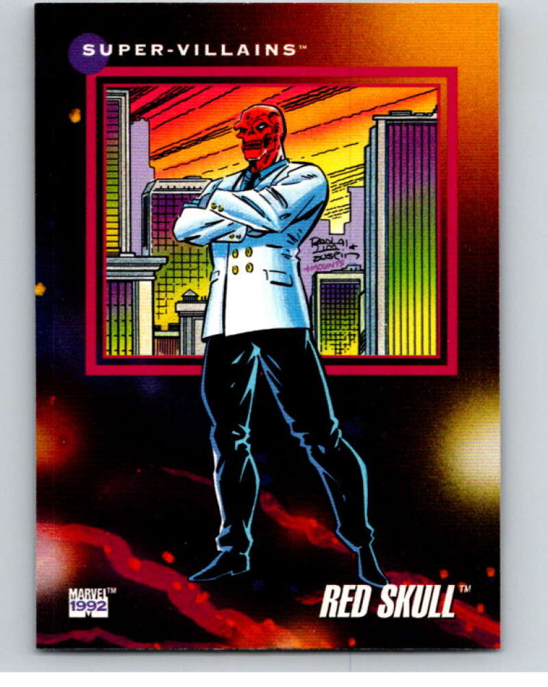 1992 Impel Marvel Universe #106 Red Skull V71931 Image 1