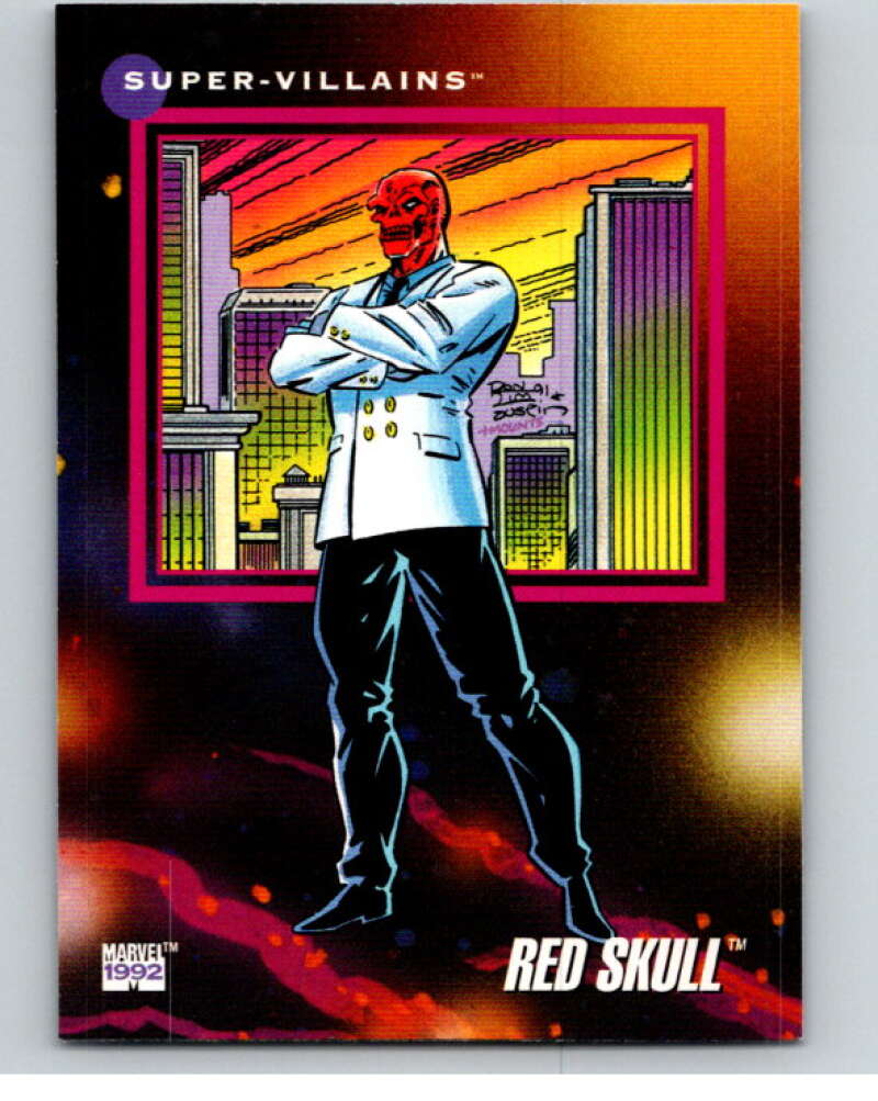 1992 Impel Marvel Universe #106 Red Skull V71932 Image 1