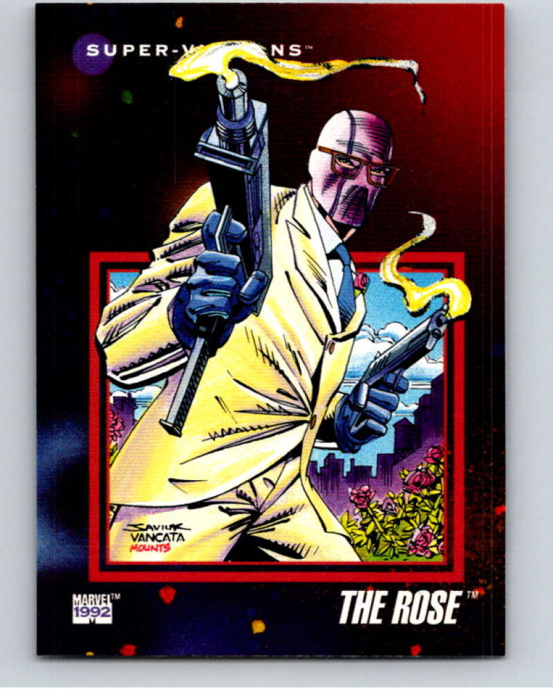 1992 Impel Marvel Universe #110 The Rose V71936 Image 1