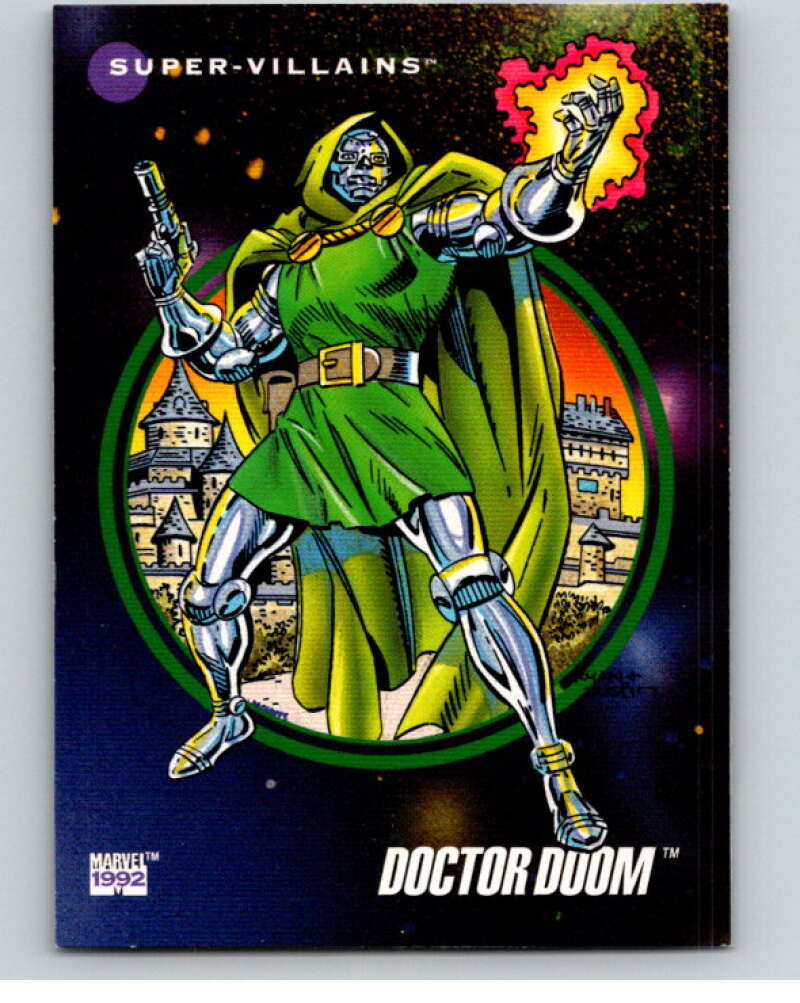 1992 Impel Marvel Universe #111 Doctor Doom V71938 Image 1